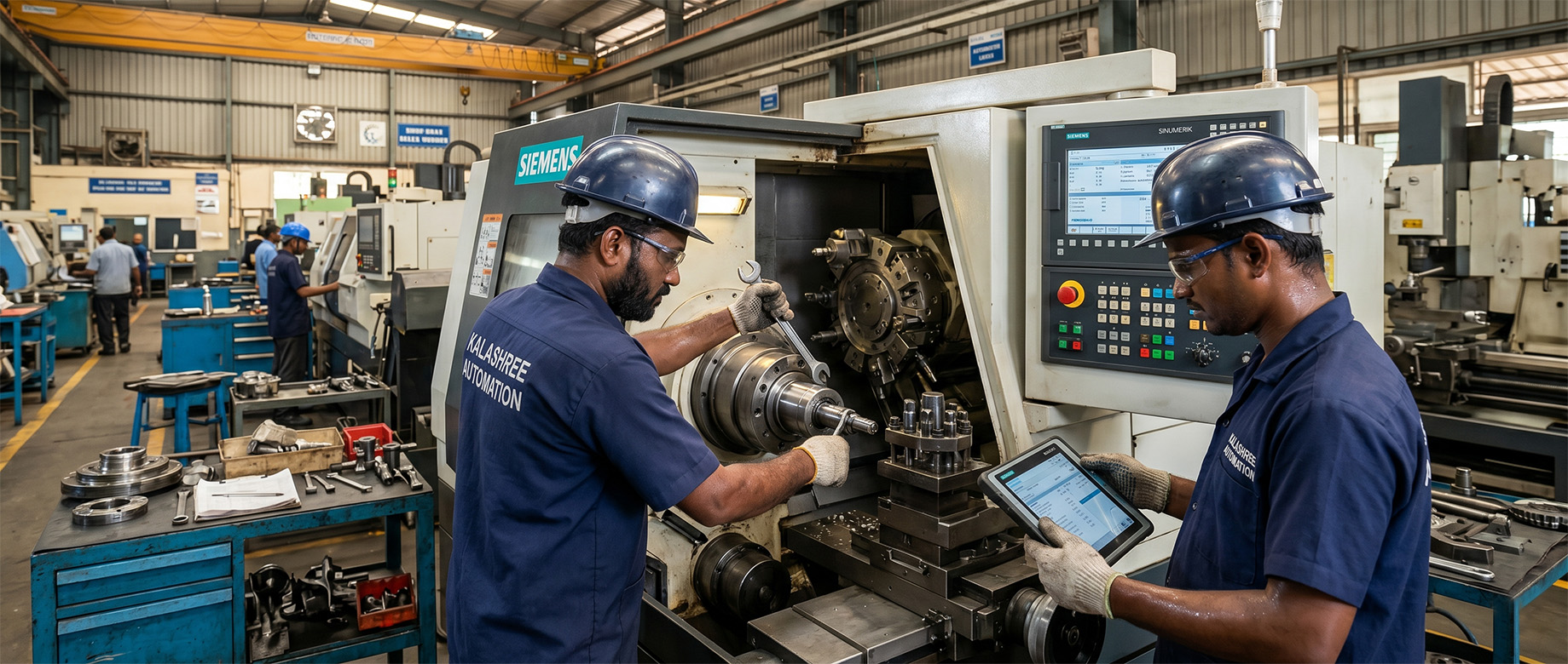 lathe machine maintenance in pune