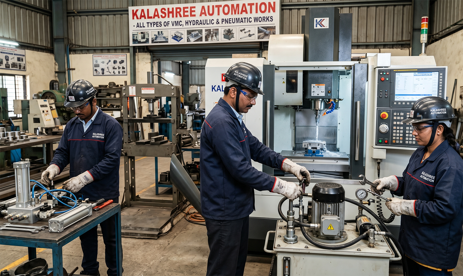Hydraulic and Pneumatic Works